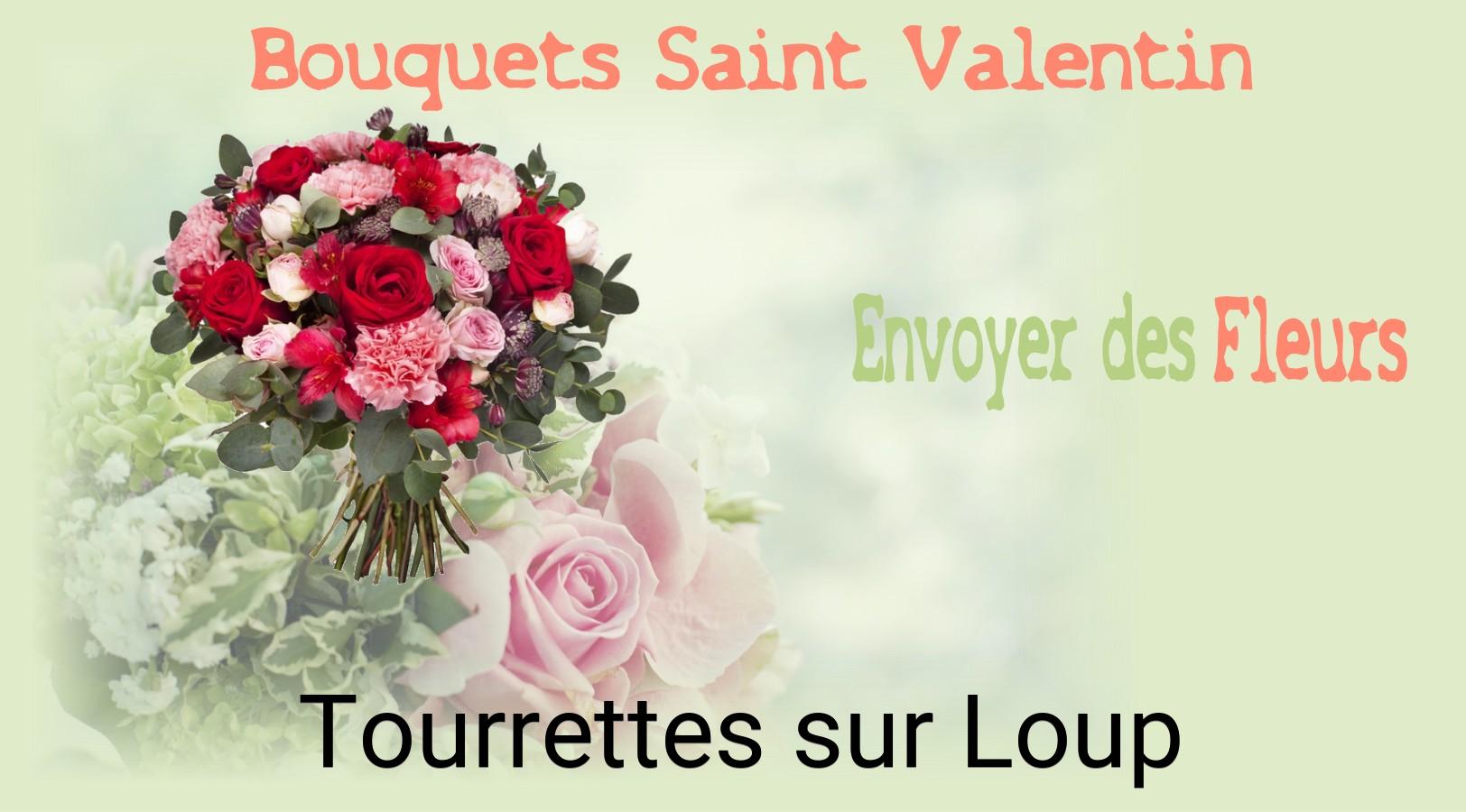 Roses de Saint-Valentin livrées à Tourrettes-sur-Loup